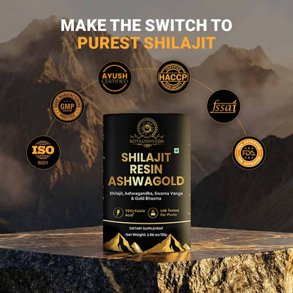 Shilajit Resin Ashwagold