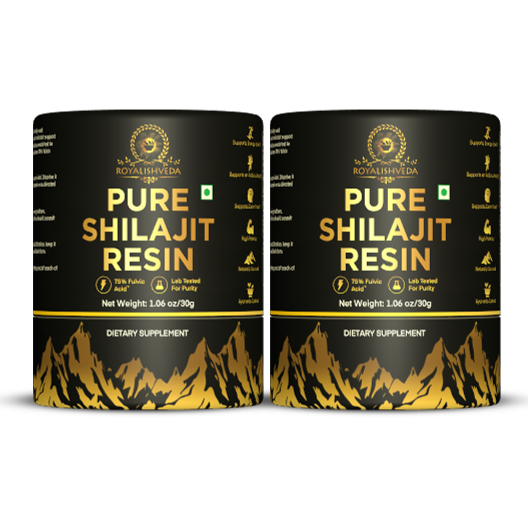Pure Shilajit Resin — Made in our facility, sealed for freshness