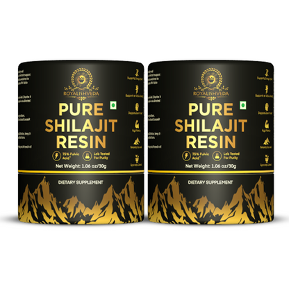 Pure Shilajit Resin — Made in our facility, sealed for freshness