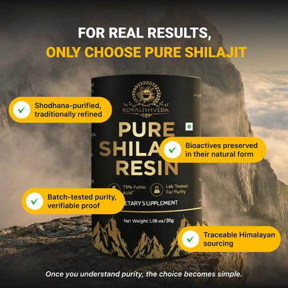 Pure Shilajit Resin