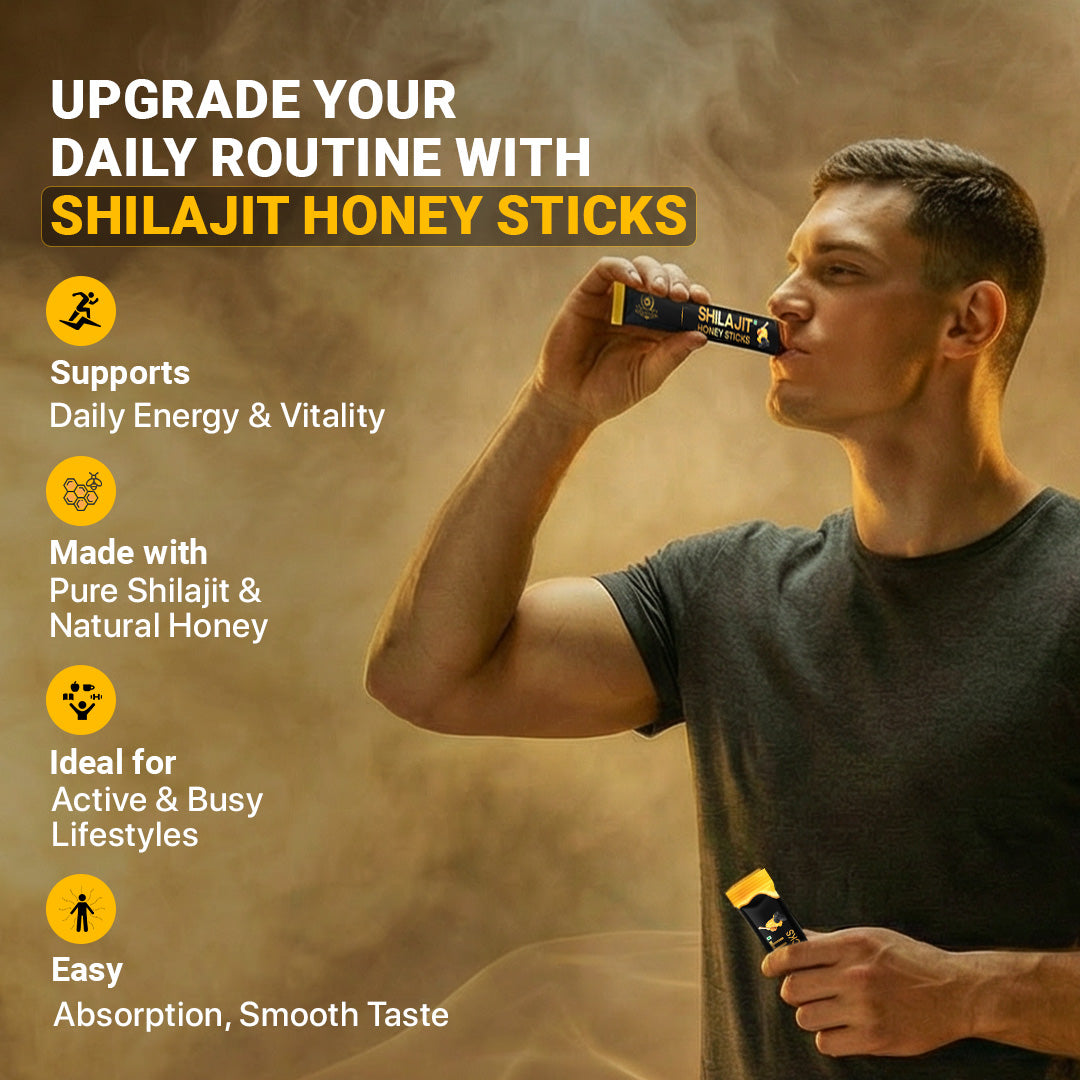 Shilajit Honey Sticks