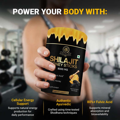 Shilajit Honey Sticks