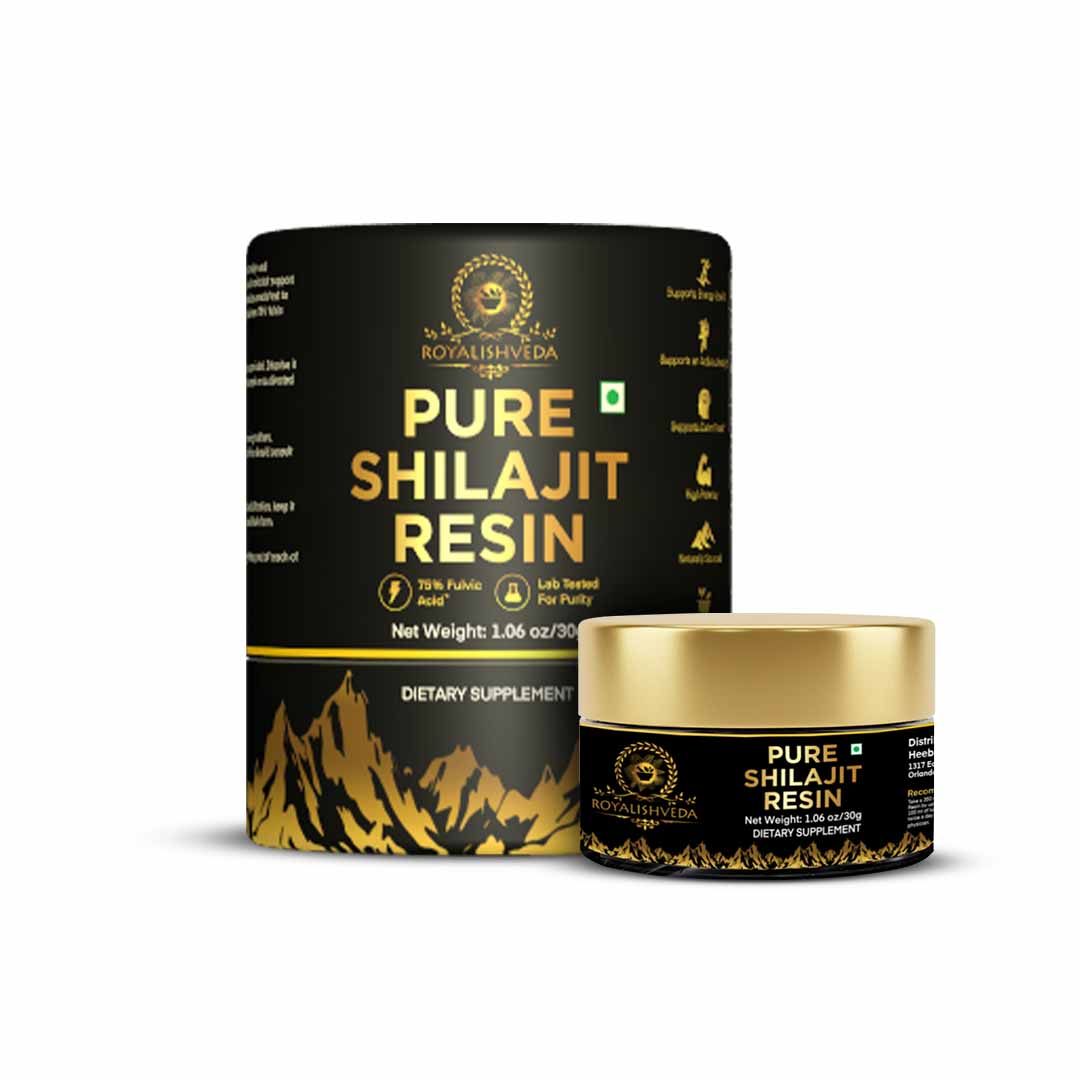 Pure Shilajit Resin — Made in our facility, sealed for freshness