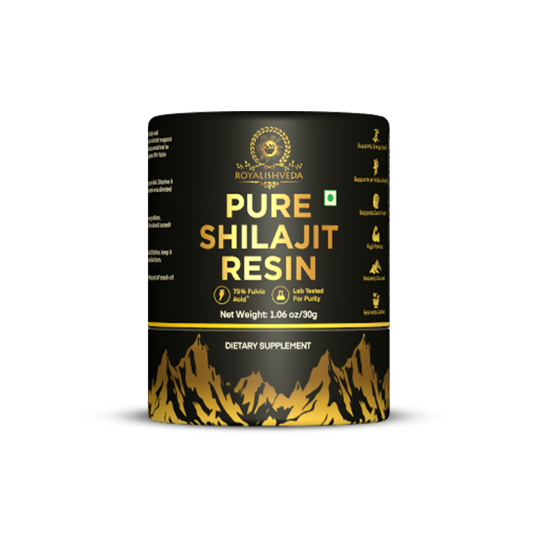Pure Shilajit Resin — Made in our facility, sealed for freshness